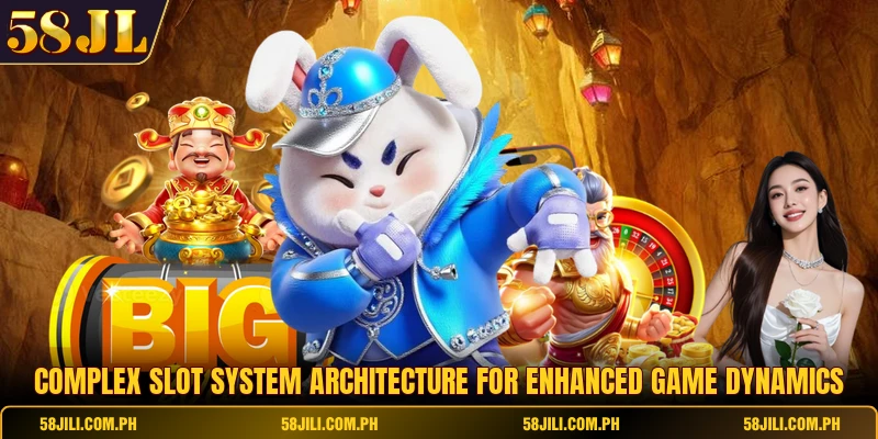 Complex slot system architecture for enhanced game dynamics