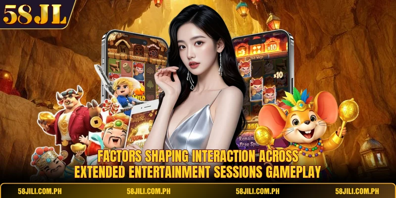 Factors shaping interaction across extended entertainment sessions gameplay