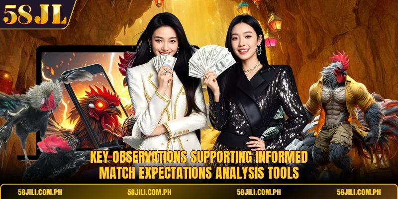 Key observations supporting informed match expectations analysis tools