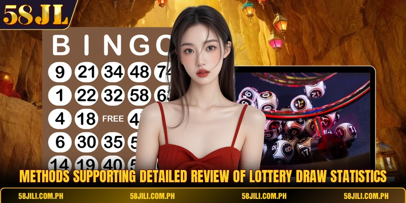 Methods supporting detailed review of Lottery draw statistics