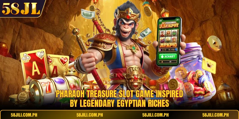 Pharaoh Treasure slot game inspired by legendary Egyptian riches