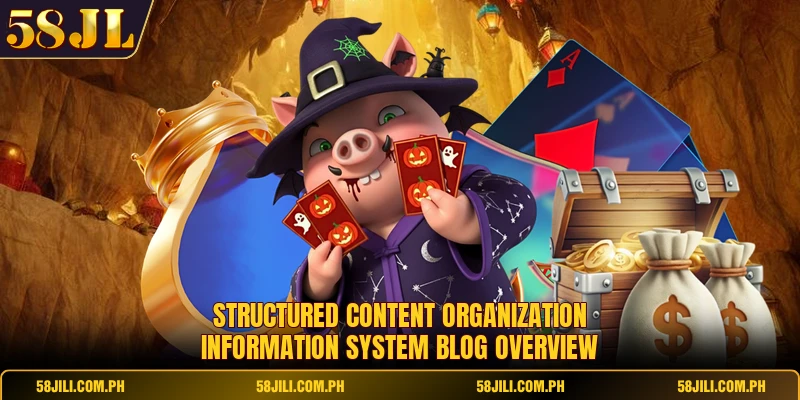 Structured content organization information system blog overview