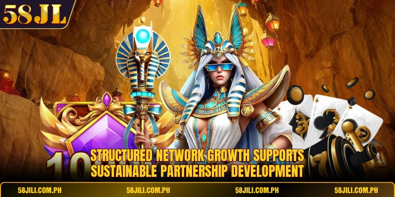 Structured network growth supports sustainable partnership development